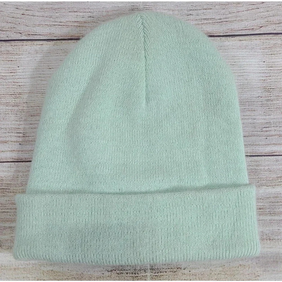 Carhartt Watch Beanie Toboggan Hat Children's Youth One Size Mint Green Winter - Picture 2 of 4